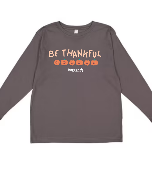 Youth | "Be Thankful" Fall T-Shirt