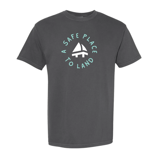 Adult - Harbor Day School - "A Safe Place to Land" T-Shirt
